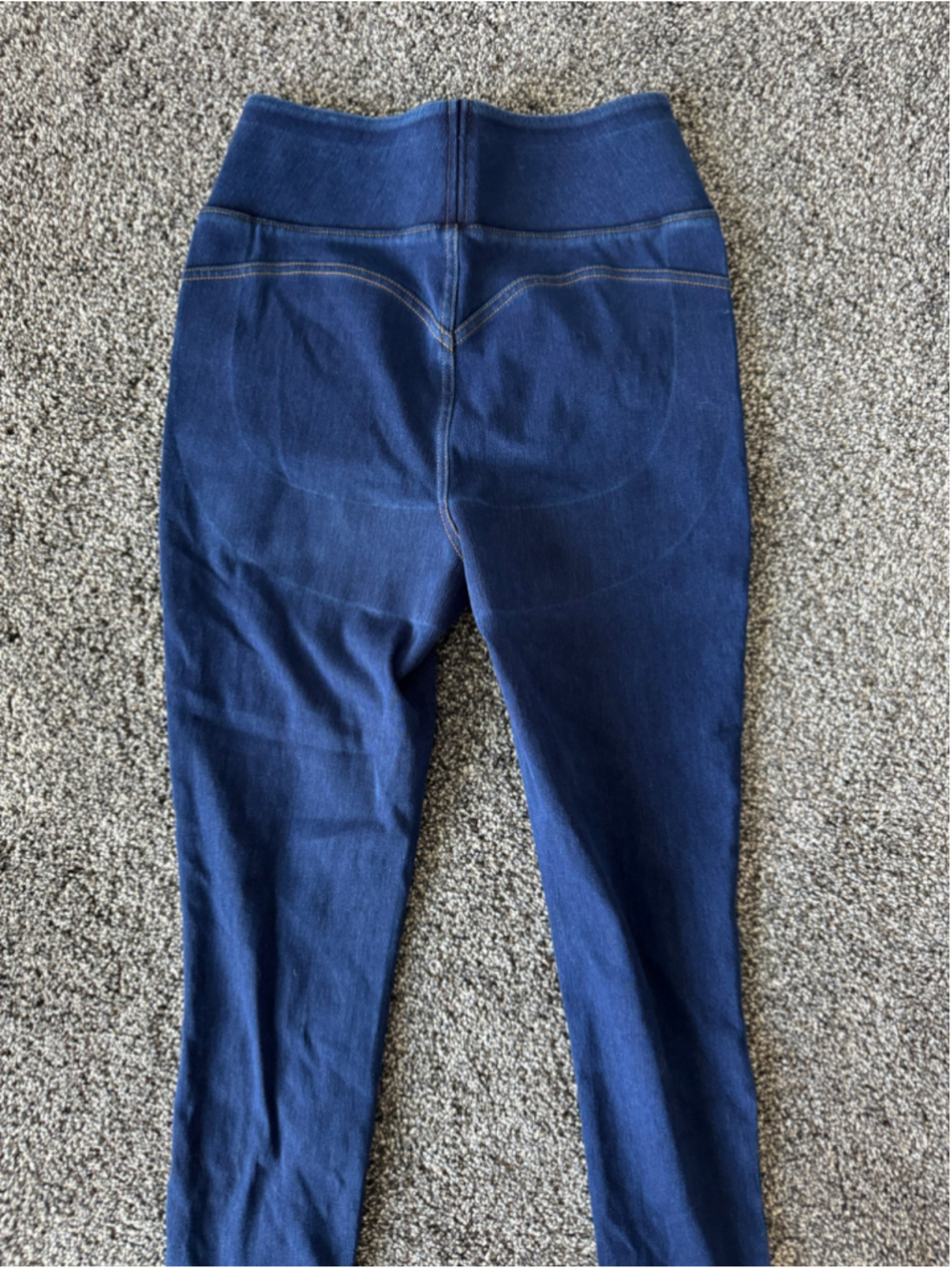 Halara Flex™ High Waisted Tummy Control Butt Lifting Denim Leggings Small - Picture 10 of 12